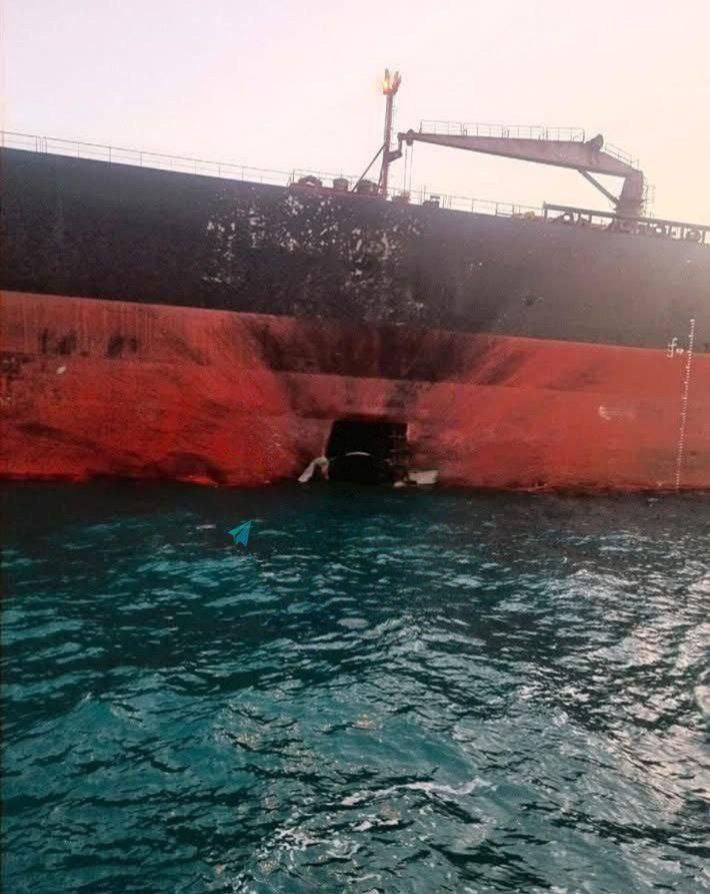 Иран впервые атаковал танкер надводным дроном